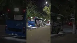 КамАЗ 6282, б/н 8018 маршрут №15 на проспекте им. Ленина