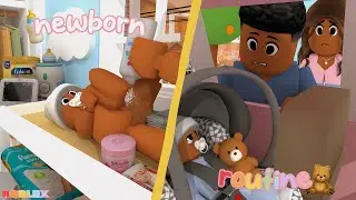 The Baby is SICK 🤒 *DOCTORS VISIT* Roblox Bloxburg Roleplay 