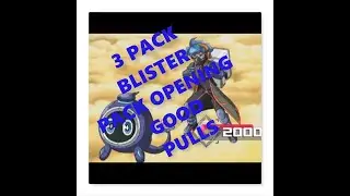 BLISTER PACK OPENING! 3 PACKS FOR THE PRICE OF ONE