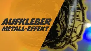 Metall-Effekt-Aufkleber