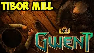 Gwent Gameplay Tibor Mill ~ Can't Hide Roach ~ The Witcher Card Game Closed Beta Rank 15