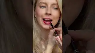 Туториал красные губы✔️