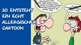 Cartoon mit Katze - Wie ich einen Cartoon entwickele