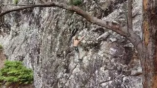 Rock Climbing Pages Pinnacle Australia (DRONE VID)