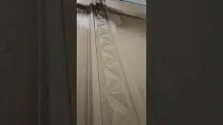 Режем дубовый декор для дверей на ЧПУ станке. #чпу #cnc #декор #дверь