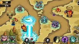 Empire Warriors Td - Level 17 Nightmare - Heroes: AARendel, Elowyn, Federyc