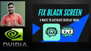 Stream labs OBS  Display Capture  Black Screen FIX | Stream labs OBS  Nvidia Graphics  user Helpful