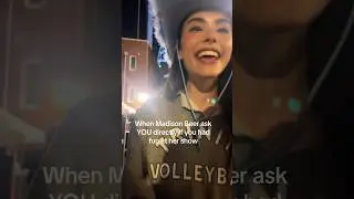 Madison Beer directly asking her fans if they had fun at her show 🥺❤️ 