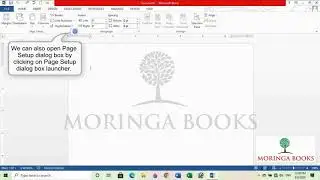 Page Set up Dialog Box in MS Word 2013 in Windows 10 (Setting Page Margins)