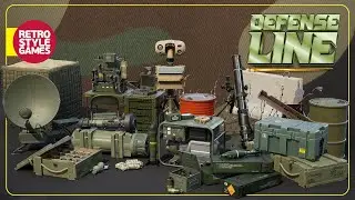 Defense Line - Modern War Combat Weapon 3D Models Pack (Game Battlegrounds Design Outsourcing)