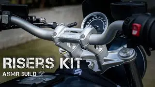 BMW RniteT SCRAMBLER RISERS KIT BUILD | ASMR Voigt Moto Technik🛠️