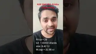NSE SME IPO - Pritika Engineering Components Limited   