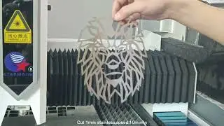 STARMA Max 2000w with Raytools BM110 head fiber laser cutting machine for cutting stainless copper
