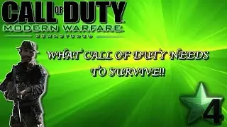 WHAT CALL OF DUTY 2017 NEEDS!! - WHAT COD NEEDS TO DO TO STAY ALIVE!! (MWR G36 GAMEPLAY!!)