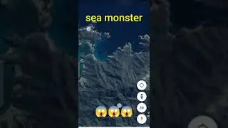 #61 so weird😱crabzilla monster🦀 in Google map Google earth. secret & hide places.mysterious