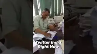 Somewhere in Twitter India Office to Blue tick Applications Approval 