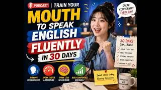 Podcast | Train Your Mouth to Speak English Fluently in 30 Days