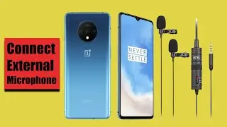 Oneplus external mic video recording Solution Microphone | How to connect external mic to oneplus