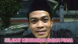 SELAMAT MENUNAIKAN IBADAH PUASA TEMAN TEMAN