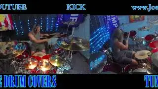 NEW LIVE  Iron Maiden UFO DEFF LEP. AND MORE DRUM COVERS By : J.Boyle ENDING WITH SICK SOLO