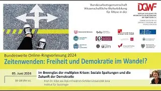 [Online-Ringvorlesung] Brennglas der multiplen Krisen: Soziale Spaltungen & Zukunft der Demokratie