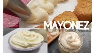 15 Yıllık Mayonez Tarifim👌Tam Kıvam Ve Tam Ölçülüdür 👍 Mayonez tarifi -Sos tarifleri