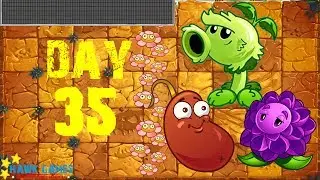 Plants vs Zombies 2 - Jurassic Marsh - Day 35 [Don't Trample the Flowers] No Premium