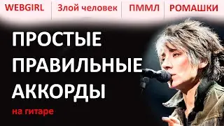 Webgirl | Pомашки | ПММЛ | Злой человек – как играть на гитаре. Простые и правильные аккорды.