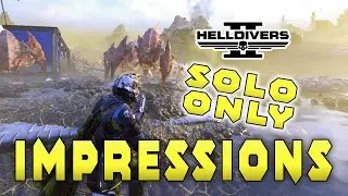 The Solo Player Experience! - First Impressions - Helldivers 2