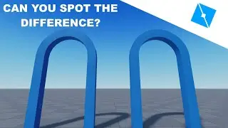 Simple VS Advanced Arch Tutorial - Roblox Studio
