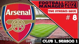 FOOTBALL MANAGER 2021 - THE STREAM SAVE - ARSENAL