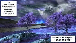 601 Все индивидуально для каждого и с каждым