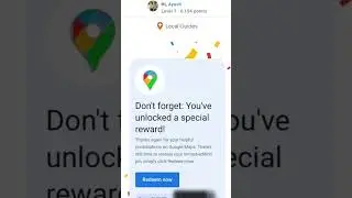 Thank You ❤ Google For Local Guide reward 