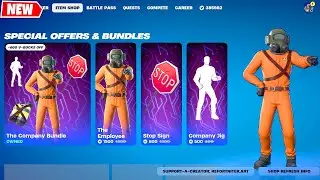 Fortnite LETHAL COMPANY Bundle Item Shop Early Review