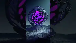 3D Animated Abstract Animation in Blender.