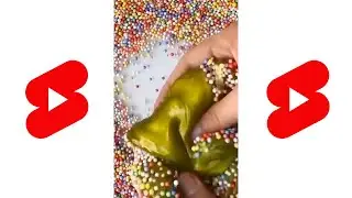 Satisfying Slime Video | Relaxing Slime ASMR #Shorts | P138