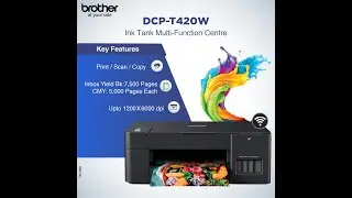 Brother Dcp T420 Reset printer #reset wifi #youtube #brother  printer