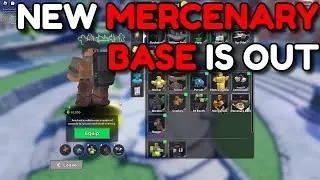 NEW MERCENARY BASE IS OUT / 10K COINS LEVEL 150 TOWER | ROBLOX TOWER DEFENSE SIMULATOR
