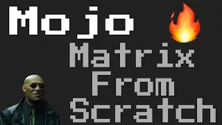 Mojo Programming Language || Matrix from Scratch