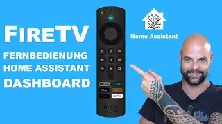 Fire TV remote on Home Assistant Dashboard + 6 app buttons