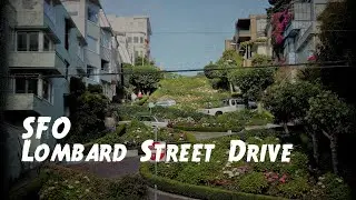 TRAVEL #1 - drive down Lombard Street - San Francisco - California - USA