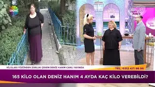 Deniz Hanım 4 ayda kaç kilo verdi?