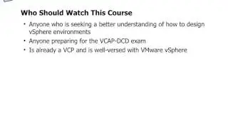 Getting Started with Designing VMware Infrastructure