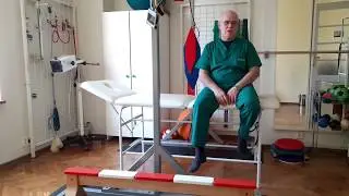 Knee pain - sitting exercises (part 1) - recommended by Fizjoterapia PANACEUM, Kraków