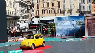 Tom Cruise: Mission impossibile Dead Reckoning Film 2023 Premiere a Roma a Piazza di Spagna