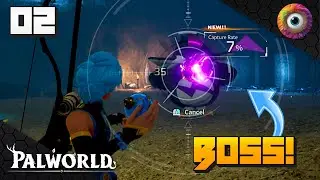 We Tried to TAME A BOSS?! - Palworld Ep 2