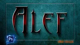 Logo Design - How to Make a Stunning Glossy Red 3D Text Effect in Photoshop CC Without Rendering