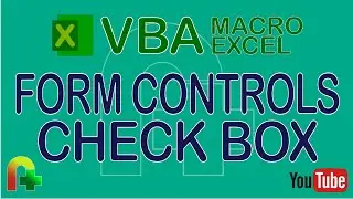 VBA Macro Excel - Form Controls - Check box