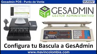 Como configurar mi bascula Moresco HY918 con el punto de venta GESADMIN