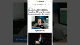 Scary Crypto Prediction For 2025 #bitcoin #crypto #uselection